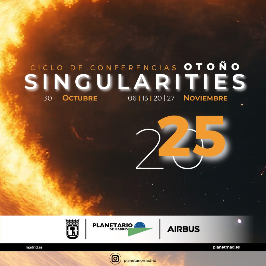 Ciclo de conferencias de otoño 2025 - Singularities.